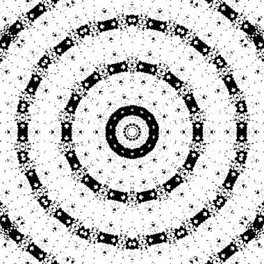 Kaleydoskopik desenli süslemeli tek renkli arkaplan