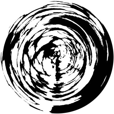 Siyah ve Beyaz Grunge Örtüsü elementi. Kirli Tek Renkli Vektör Çizim Arkaplanı