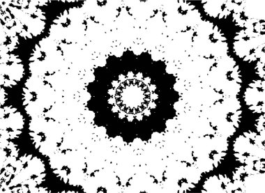 Kaleydoskopik desenli tek renkli süslemeli arkaplan