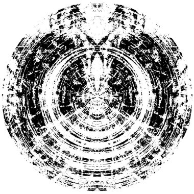 siyah ve beyaz geometrik soyut desen. vektör arkaplanı