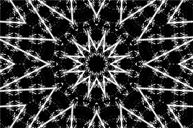 siyah ve beyaz geometrik soyut desen. vektör arkaplanı