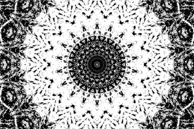 Vektör mandala. Yuvarlak. El çizildi.