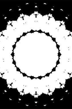 Soyut çember deseni, vektör çizimi. güzel süs arkaplanı