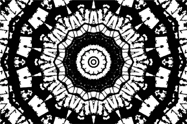 Soyut yaratıcı siyah beyaz desen, vektör çizimi. güzel süs arkaplanı