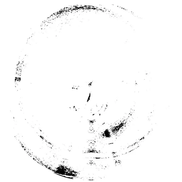 Abstrakte Schwarze Runde Form Grunge Hintergrund Vektorillustration — Stockvektor