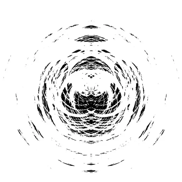 Абстрактна Марка Чорного Кола Гранжевий Вінтажний Фон Векторні Ілюстрації — стоковий вектор