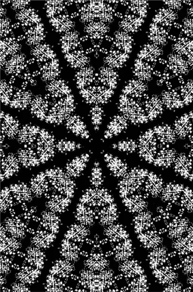 Motif Abstrait Géométrique Noir Blanc Fond Vectoriel — Image vectorielle