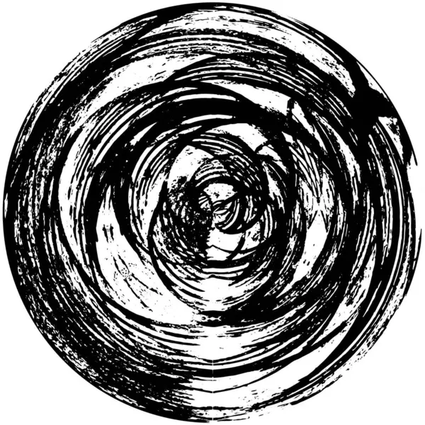 Черно Белый Геометрический Абстрактный Рисунок Векторный Фон — стоковый вектор