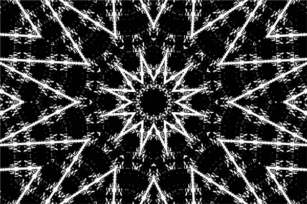 Motif Abstrait Géométrique Noir Blanc Fond Vectoriel — Image vectorielle