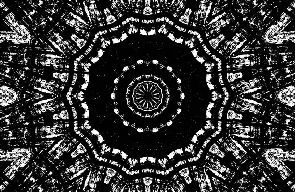 Abstracte Donkere Grunge Textuur Met Patroon — Stockvector