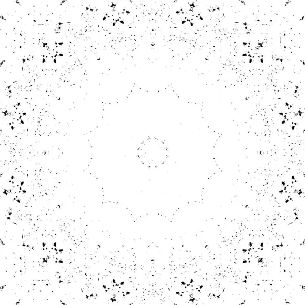 Bezešvé Geometrické Černé Bílé Mozaiky — Stockový vektor