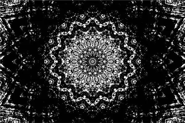 Abstracte Donkere Grunge Textuur Met Patroon — Stockvector