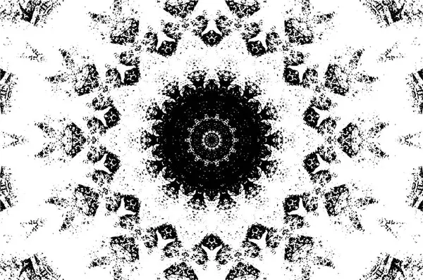 Abstracto Textura Grunge Oscura Con Patrón — Archivo Imágenes Vectoriales