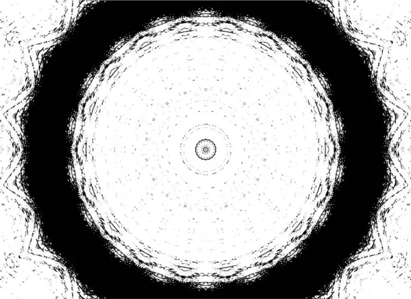 Dekoratif siyah beyaz arka plan. Mandala deseni.