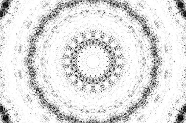 Vektör mandala. Yuvarlak. El çizildi.