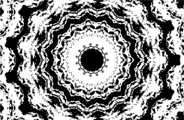 Kaleydoskopik desenli tek renkli süslemeli arkaplan