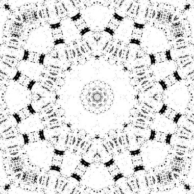 soyut geometrik mozaik vektör çizimi