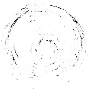 Siyah ve Beyaz Grunge Örtüsü elementi. Kirli Tek Renkli Vektör Çizim Arkaplanı