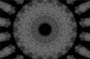 siyah ve beyaz arkaplan eski grunge vintage mandala arkaplanı 