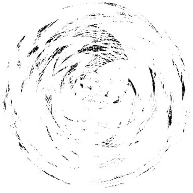 Siyah ve Beyaz Grunge Örtüsü elementi. Kirli Tek Renkli Vektör Çizim Arkaplanı