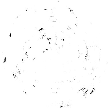 Siyah ve Beyaz Grunge Örtüsü elementi. Kirli Tek Renkli Vektör Çizim Arkaplanı