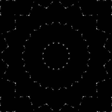 Kaleydoskopik desenli süslemeli tek renkli arkaplan