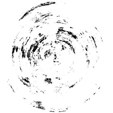 Siyah ve Beyaz Grunge Örtüsü elementi. Kirli Tek Renkli Vektör Çizim Arkaplanı