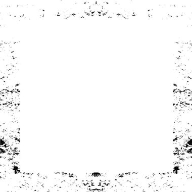 Beyaz arkaplanda siyah kare kenar.