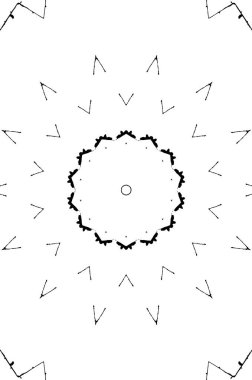 Soyut çember deseni, vektör çizimi. güzel süs arkaplanı