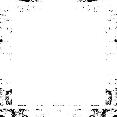 Beyaz arkaplanda siyah kare kenar.