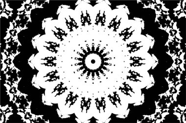 Soyut çember deseni, vektör çizimi. güzel süs arkaplanı