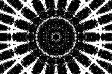 siyah ve beyaz grunge illüstrasyonu