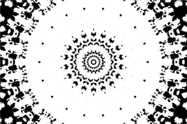 siyah ve beyaz grunge illüstrasyonu