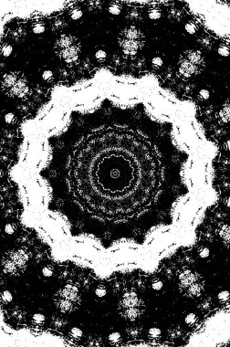 siyah ve beyaz grunge illüstrasyonu