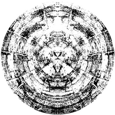 siyah ve beyaz grunge illüstrasyonu