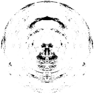 siyah ve beyaz grunge illüstrasyonu