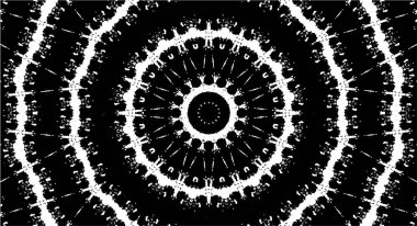 Kaleydoskopik desenli süslemeli tek renkli arkaplan