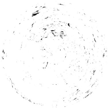 Grunge boya dairesi desenli element. Vektör illüstrasyonu.
