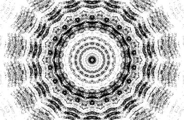 siyah ve beyaz arkaplan eski grunge vintage mandala arkaplanı 