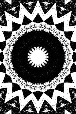 Soyut geometrik şekilli kusursuz desen 