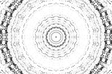 siyah ve beyaz arkaplan eski grunge vintage mandala arkaplanı 