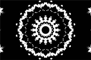 Soyut çember deseni, vektör çizimi. güzel süs arkaplanı