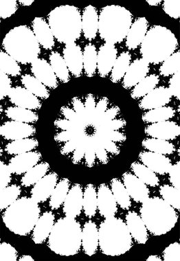 Soyut geometrik şekilli kusursuz desen 