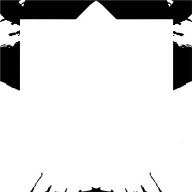 Beyaz arkaplanda soyut grunge çerçeve. Vektör tasarım şablonu.