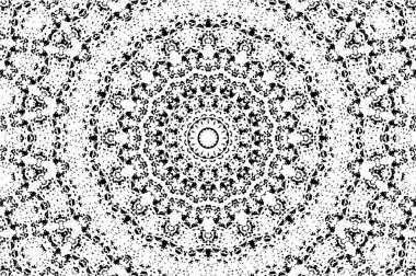 Soyut geometrik şekilli kusursuz desen 