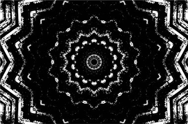 Simetrik desenli eski grunge arkaplanı 