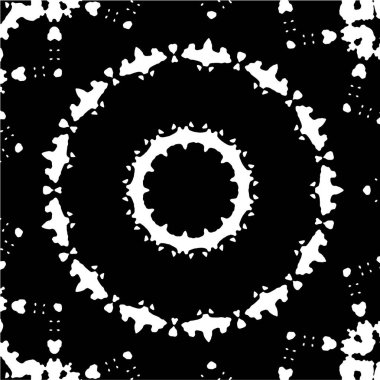 Simetrik desenli eski grunge arkaplanı 