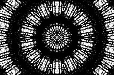 Simetrik desenli eski grunge arkaplanı 