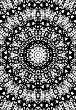 Simetrik desenli eski grunge arkaplanı 