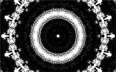 siyah ve beyaz arkaplan eski grunge vintage mandala arkaplanı 